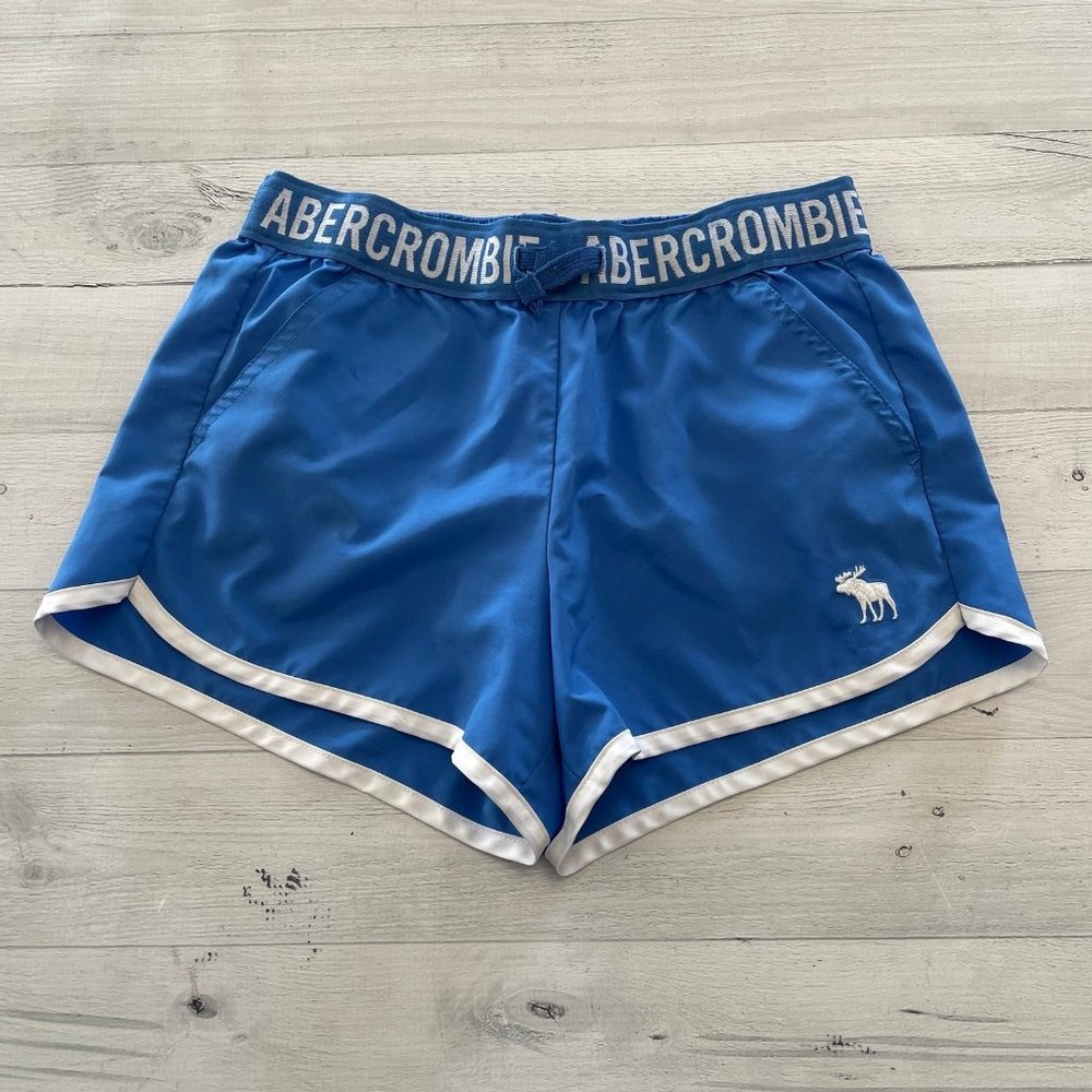 Abercrombie kids blue athletic shorts 13/14